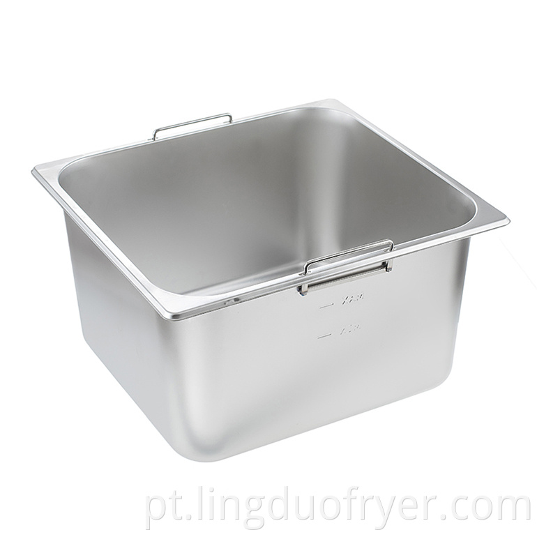 11l Electric Fryer Oil Tank With Handles